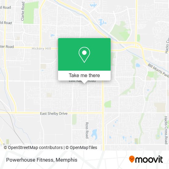 Mapa de Powerhouse Fitness