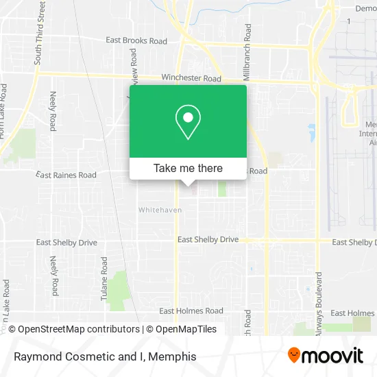 Raymond Cosmetic and I map