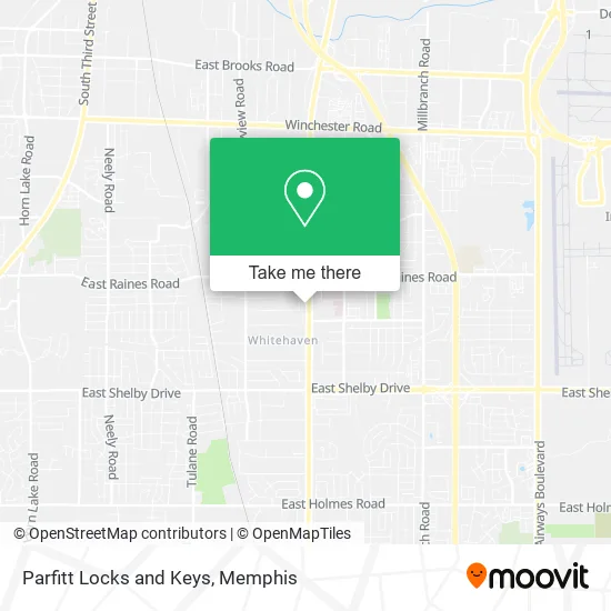 Parfitt Locks and Keys map