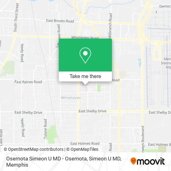 Osemota Simeon U MD - Osemota, Simeon U MD map