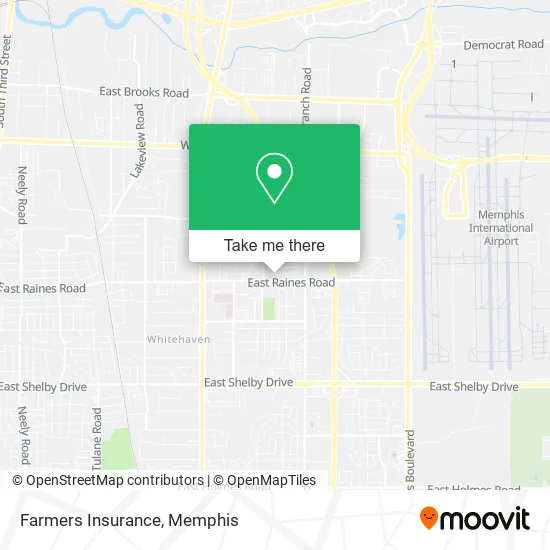 Farmers Insurance map
