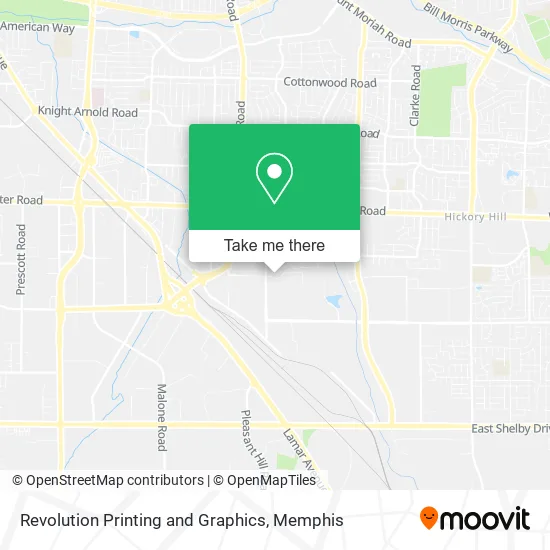 Mapa de Revolution Printing and Graphics