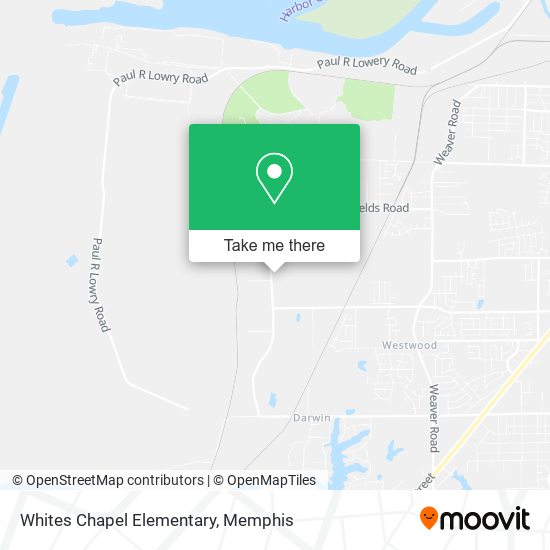 Mapa de Whites Chapel Elementary