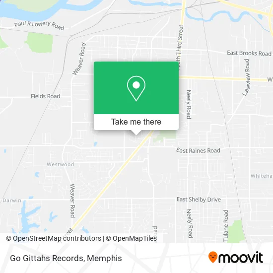 Mapa de Go Gittahs Records