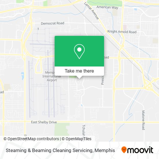 Steaming & Beaming Cleaning Servicing map