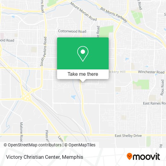 Victory Christian Center map