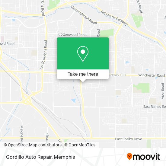 Gordillo Auto Repair map