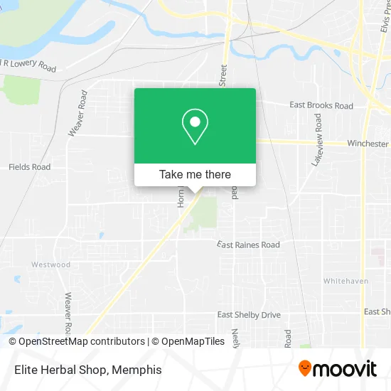 Mapa de Elite Herbal Shop
