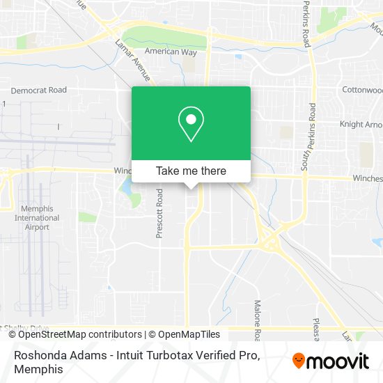 Mapa de Roshonda Adams - Intuit Turbotax Verified Pro