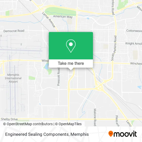 Engineered Sealing Components map