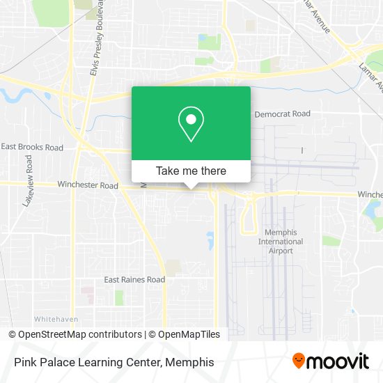 Pink Palace Learning Center map