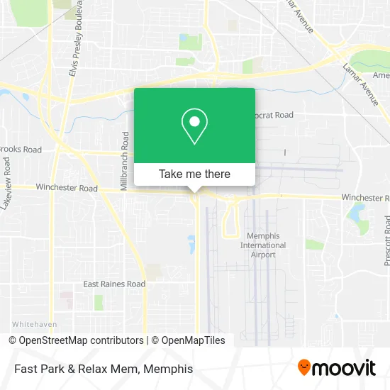 Fast Park & Relax Mem map