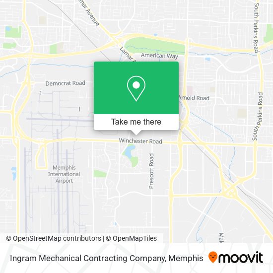 Ingram Mechanical Contracting Company map