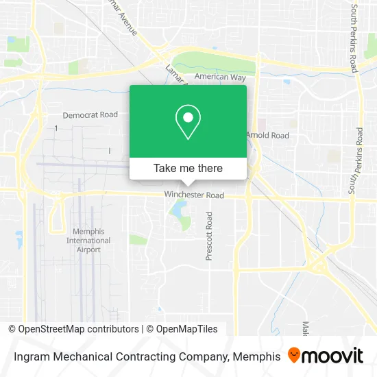 Ingram Mechanical Contracting Company map