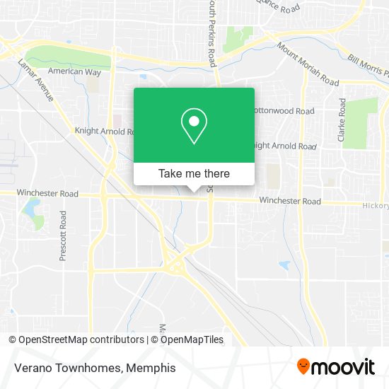 Mapa de Verano Townhomes