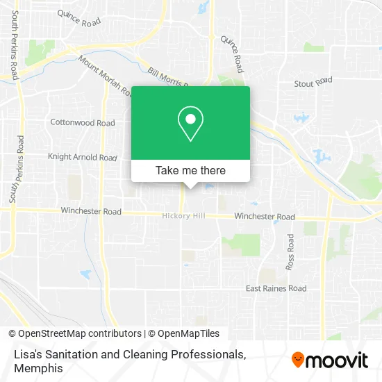 Mapa de Lisa's Sanitation and Cleaning Professionals