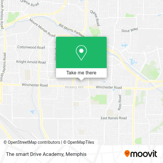 The smart Drive Academy map