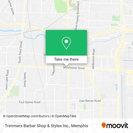 Trimmers Barber Shop & Styles Inc. map