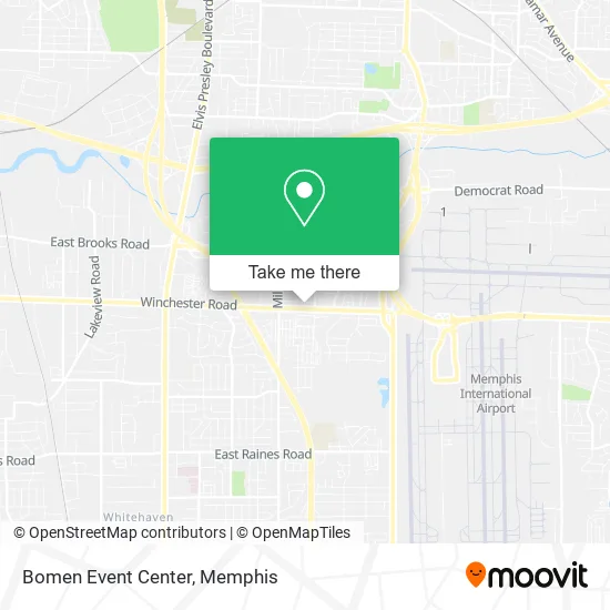 Bomen Event Center map