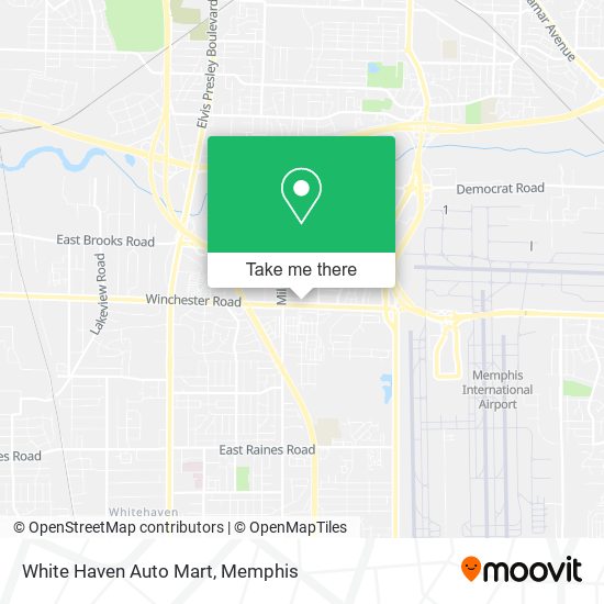 White Haven Auto Mart map