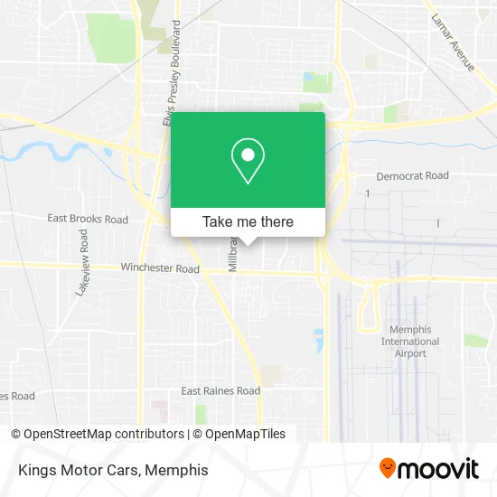 Kings Motor Cars map