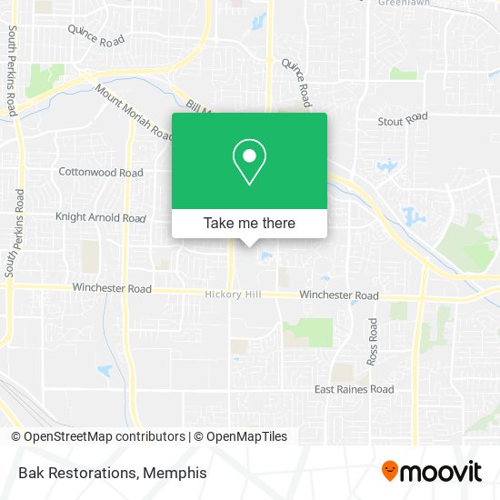 Mapa de Bak Restorations