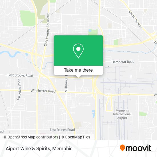 Mapa de Aiport Wine & Spirits