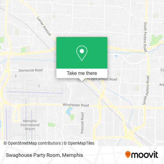 Swaghouse Party Room map