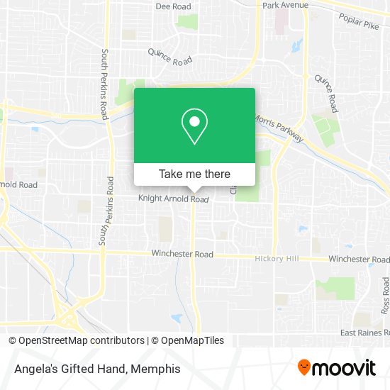 Mapa de Angela's Gifted Hand