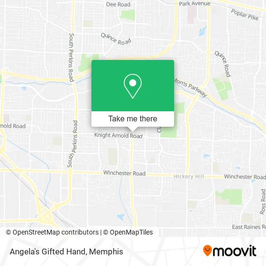 Mapa de Angela's Gifted Hand