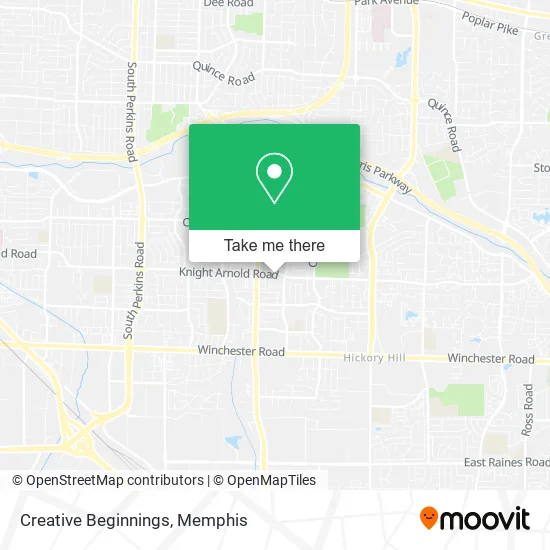 Mapa de Creative Beginnings