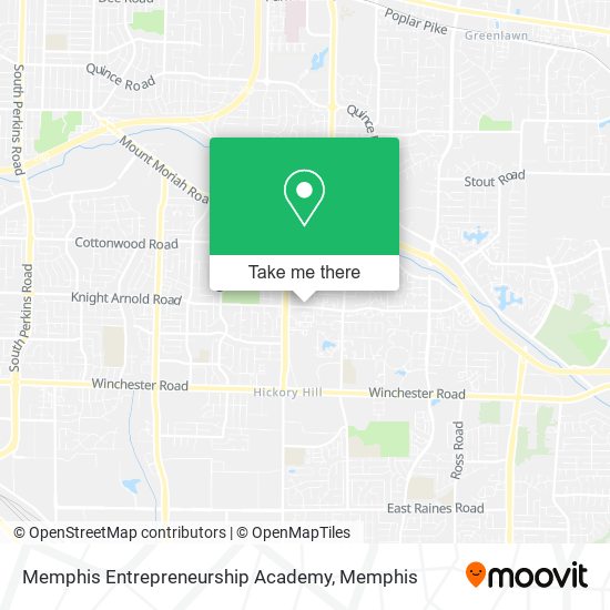 Memphis Entrepreneurship Academy map