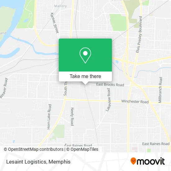 Lesaint Logistics map