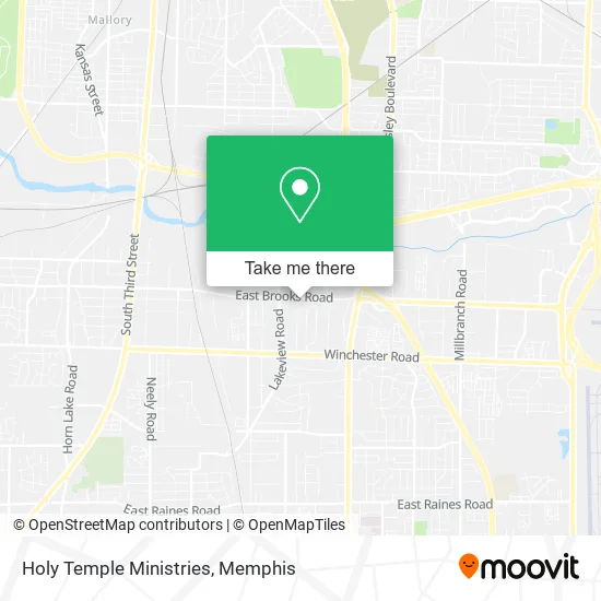 Mapa de Holy Temple Ministries