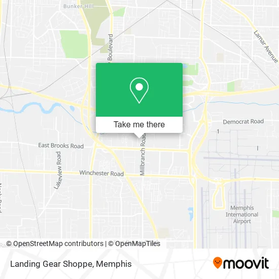 Landing Gear Shoppe map