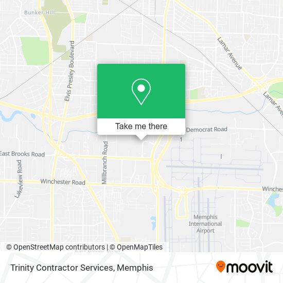 Trinity Contractor Services map