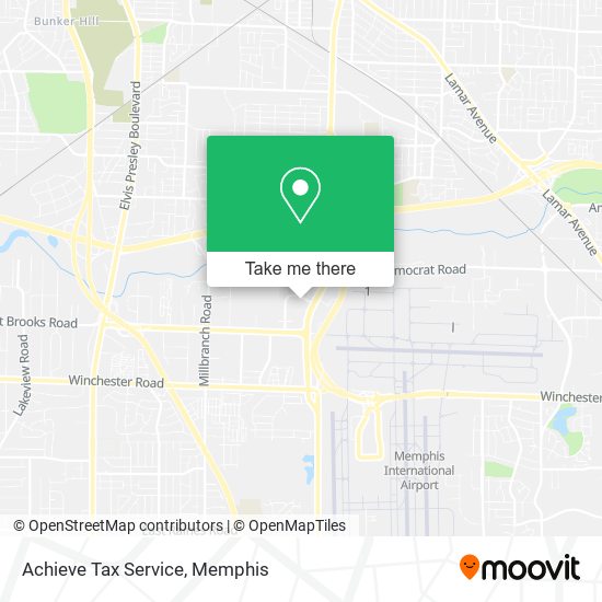 Mapa de Achieve Tax Service