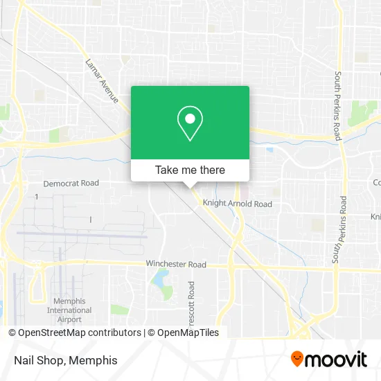 Nail Shop map