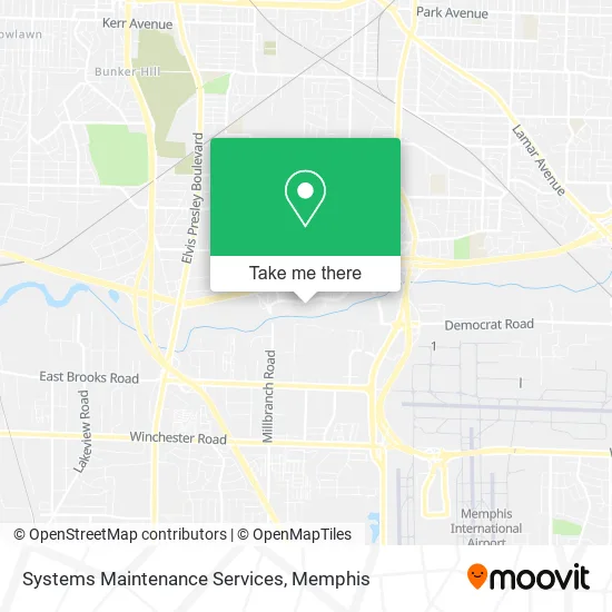 Systems Maintenance Services map