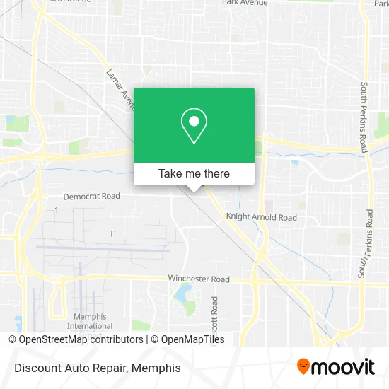 Discount Auto Repair map