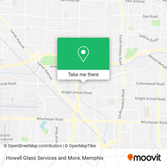 Mapa de Howell Glass Services and More