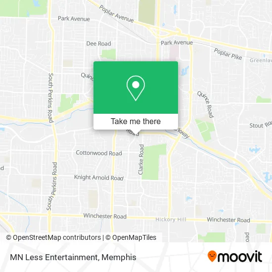 MN Less Entertainment map