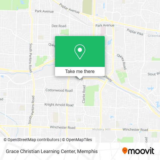 Mapa de Grace Christian Learning Center