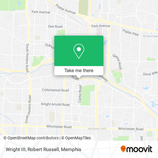 Wright III, Robert Russell map