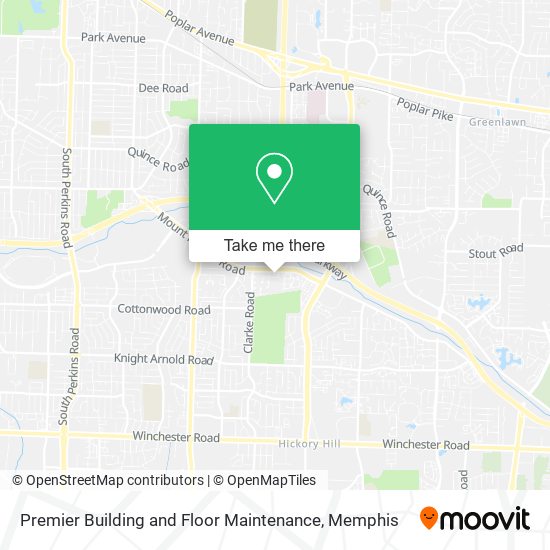 Premier Building and Floor Maintenance map