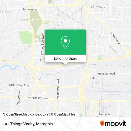 All Things Vanity map