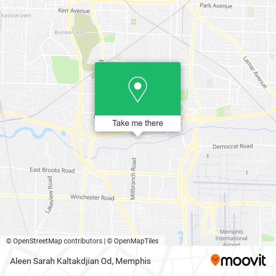 Aleen Sarah Kaltakdjian Od map
