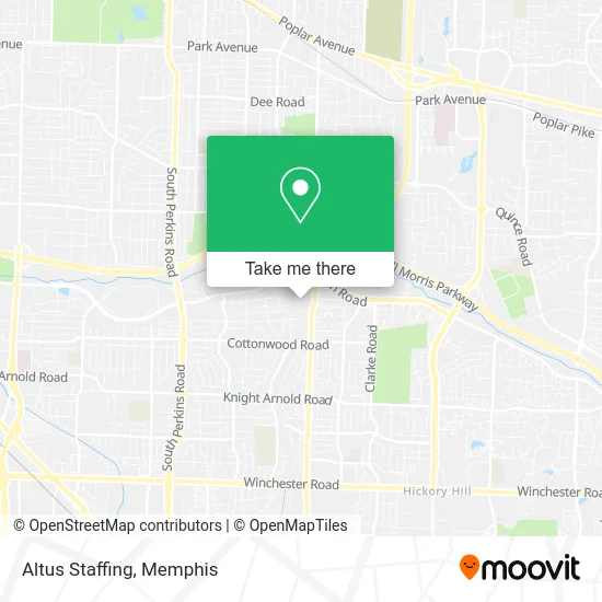 Altus Staffing map