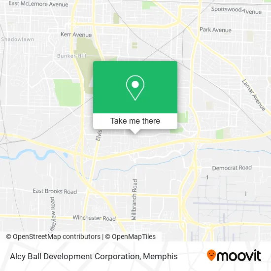 Alcy Ball Development Corporation map