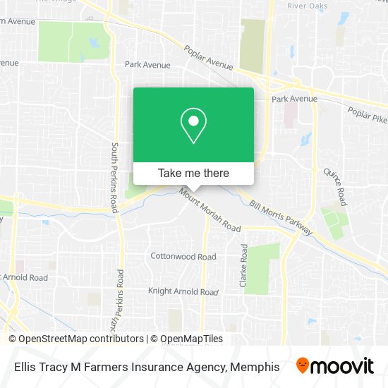 Mapa de Ellis Tracy M Farmers Insurance Agency
